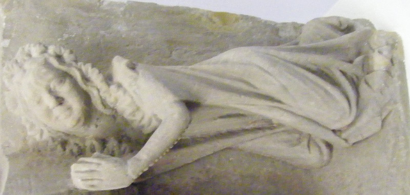 Germany Wurzburg Marienberg Castle Johannes von Steren and wife 1319